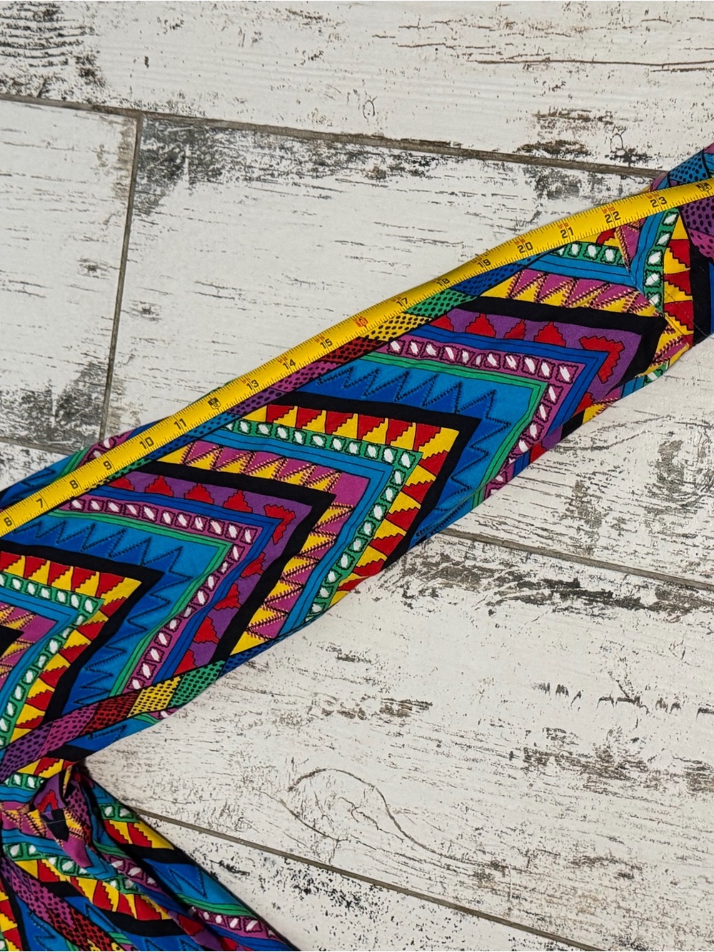 Vintage 90’s Wrangler Brushpopper Aztec Western X-long tails Shirt 15 1/2 - 34 - Picture 9 of 9